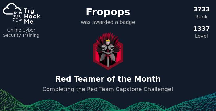 Red Team Capstone